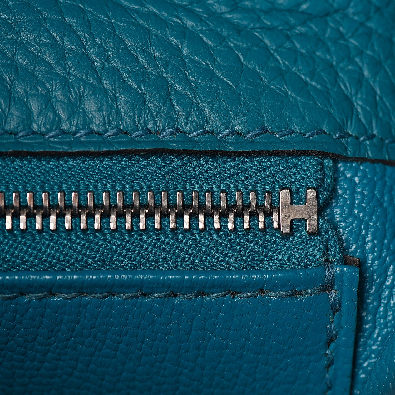 Hermes Taurillon Clemence Kelly Retourne 35 Bleu Izmir 11 of 33