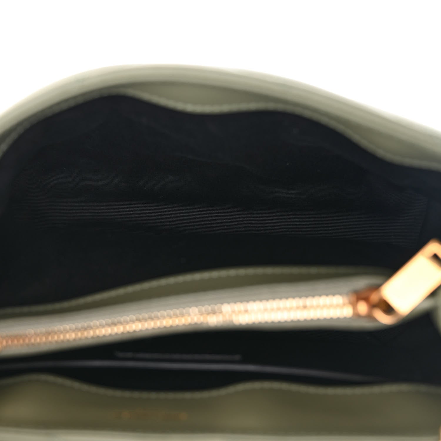 Saint Laurent Calfskin Y Quilted Monogram Small Loulou Chain Satchel Light Sage 5 of 10