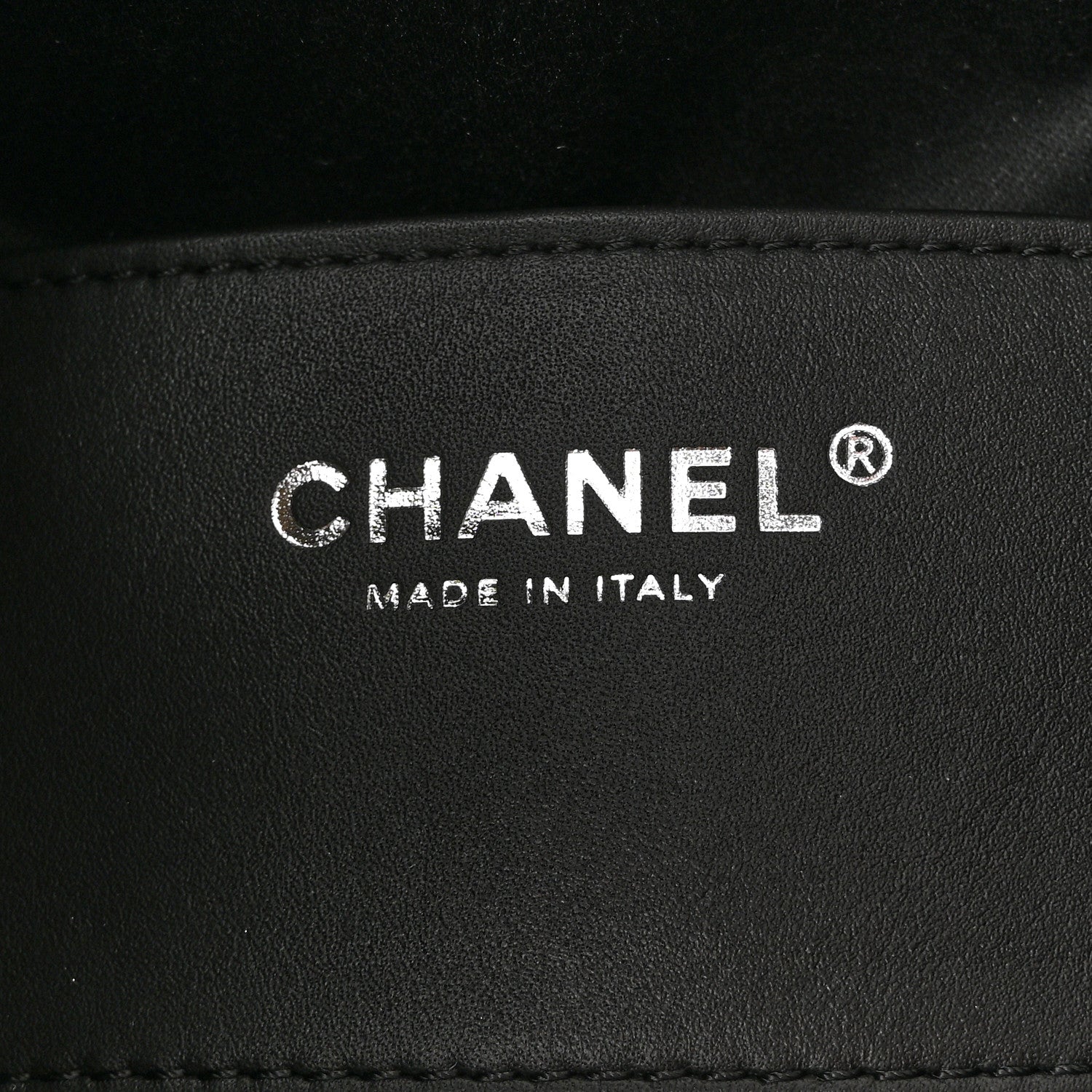 Chanel Shiny Crumpled Calfskin Quilted Small Chanel 25 Handbag Black 6 of 10