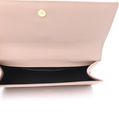 Saint Laurent Grain De Poudre Classic Monogram Cassandre Clutch Blush 5 of 10