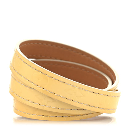 Louis Vuitton Vernis Triple Tour Bracelet Yellow 3 of 5