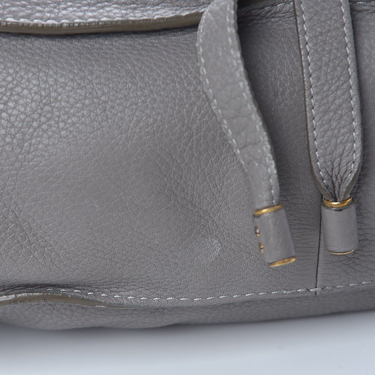 Calfskin Medium Marcie Satchel Cashmere Grey