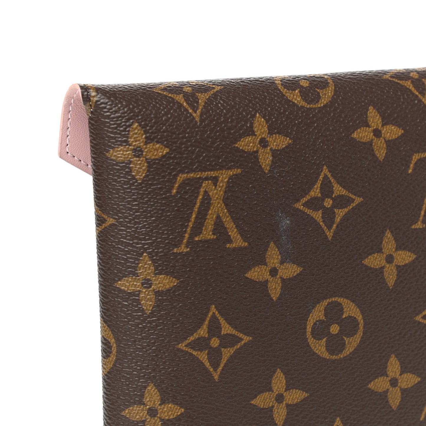 Monogram Large Kirigami Pochette Insert Rose Ballerine