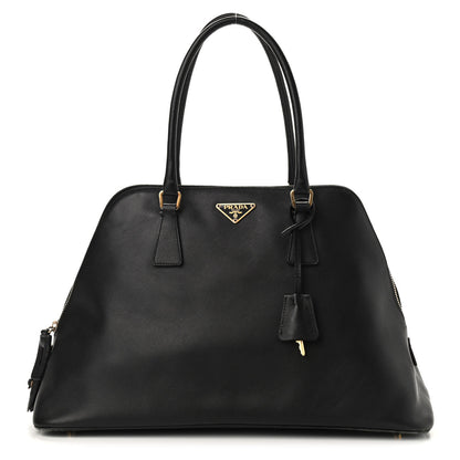 Prada Saffiano Lux Large Promenade Tote Black 1 of 18