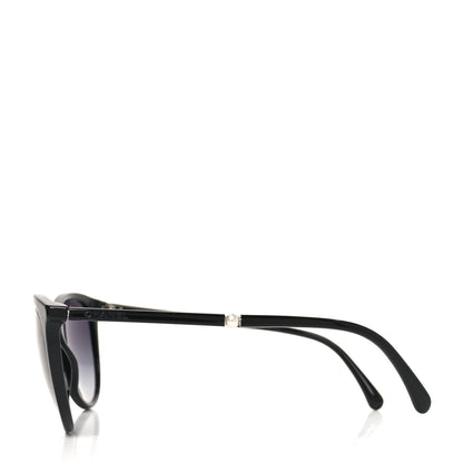 Chanel Acetate Butterfly Pearl Sunglasses 5394 Black 3 of 7