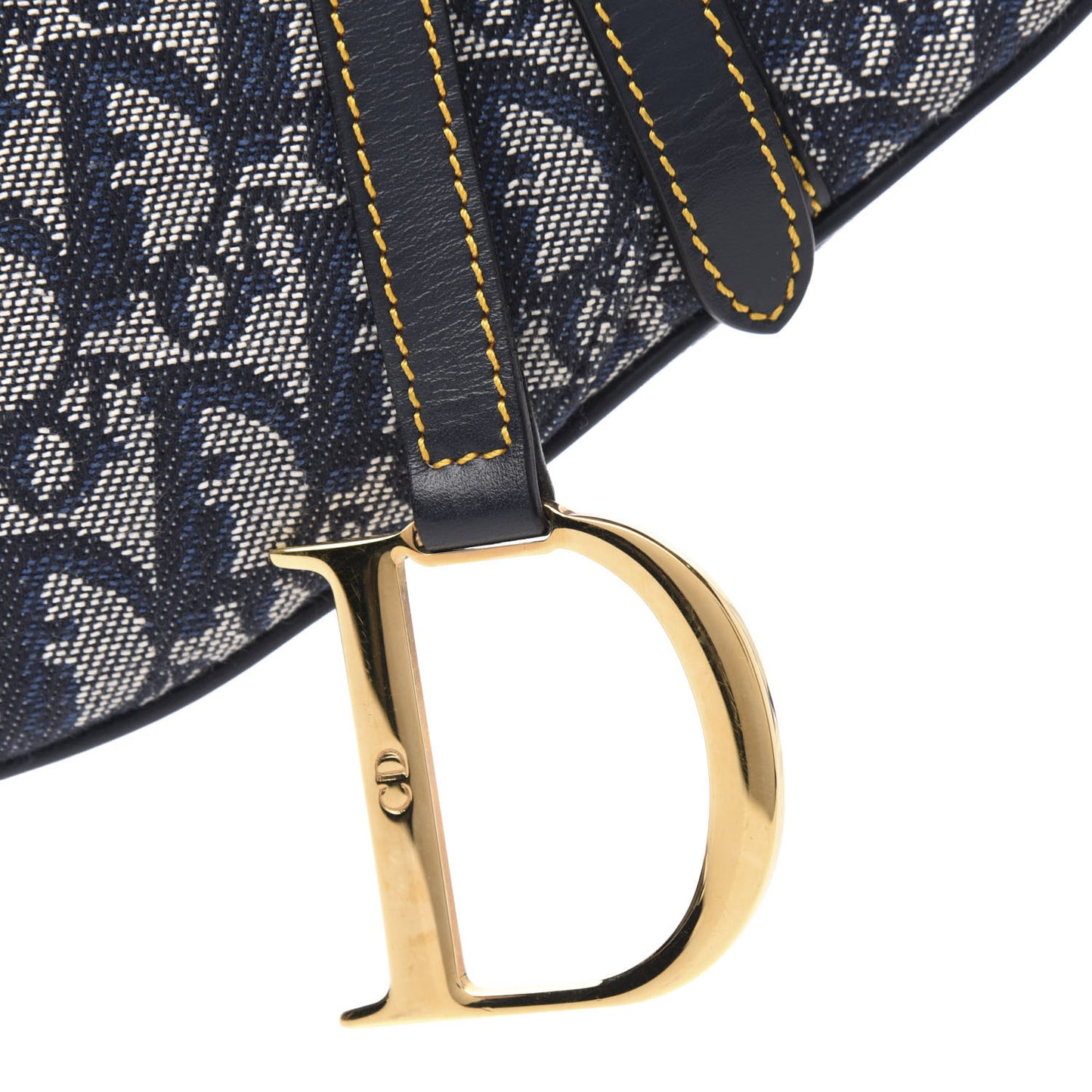Monogram Saddle Bag Blue