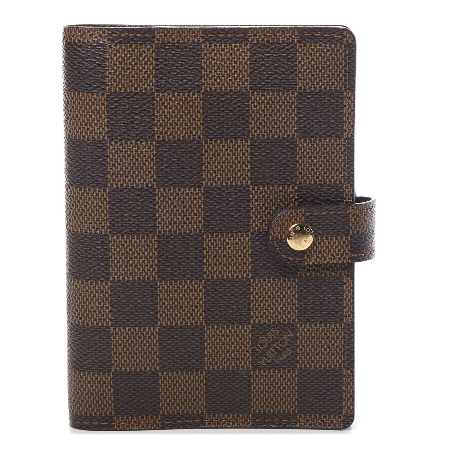 Damier Ebene Small Ring Agenda Cover