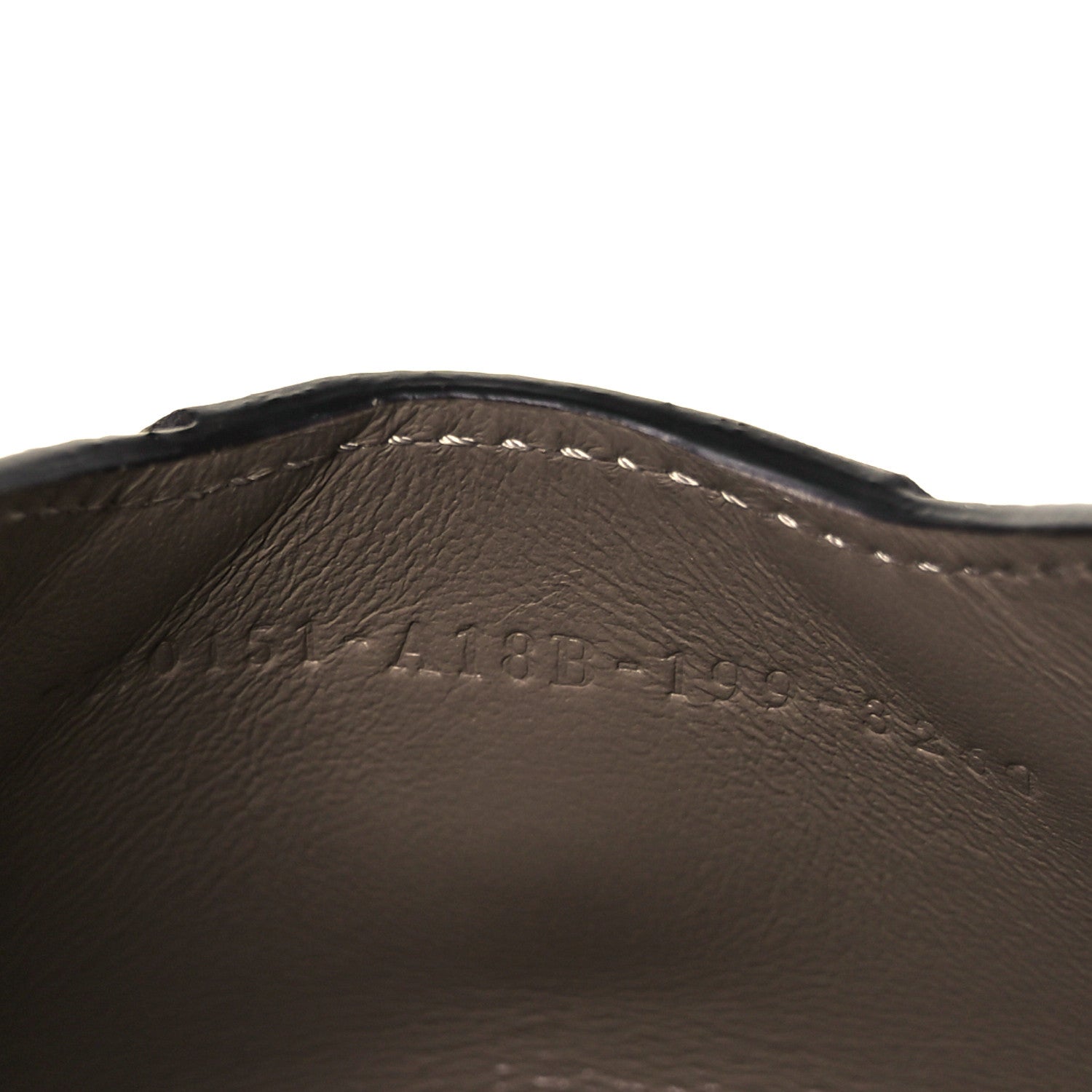 Fendi Vitello Cruise F is Fendi Medium Flat Envelope Pouch Tortora 7 of 9