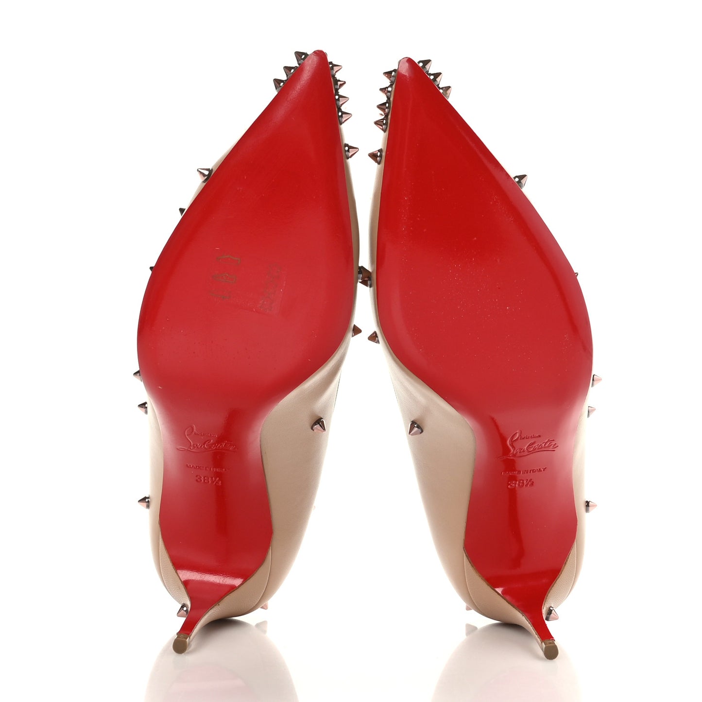 Kid Degraspike 70 Pumps 38.5 Nude Gold Rose