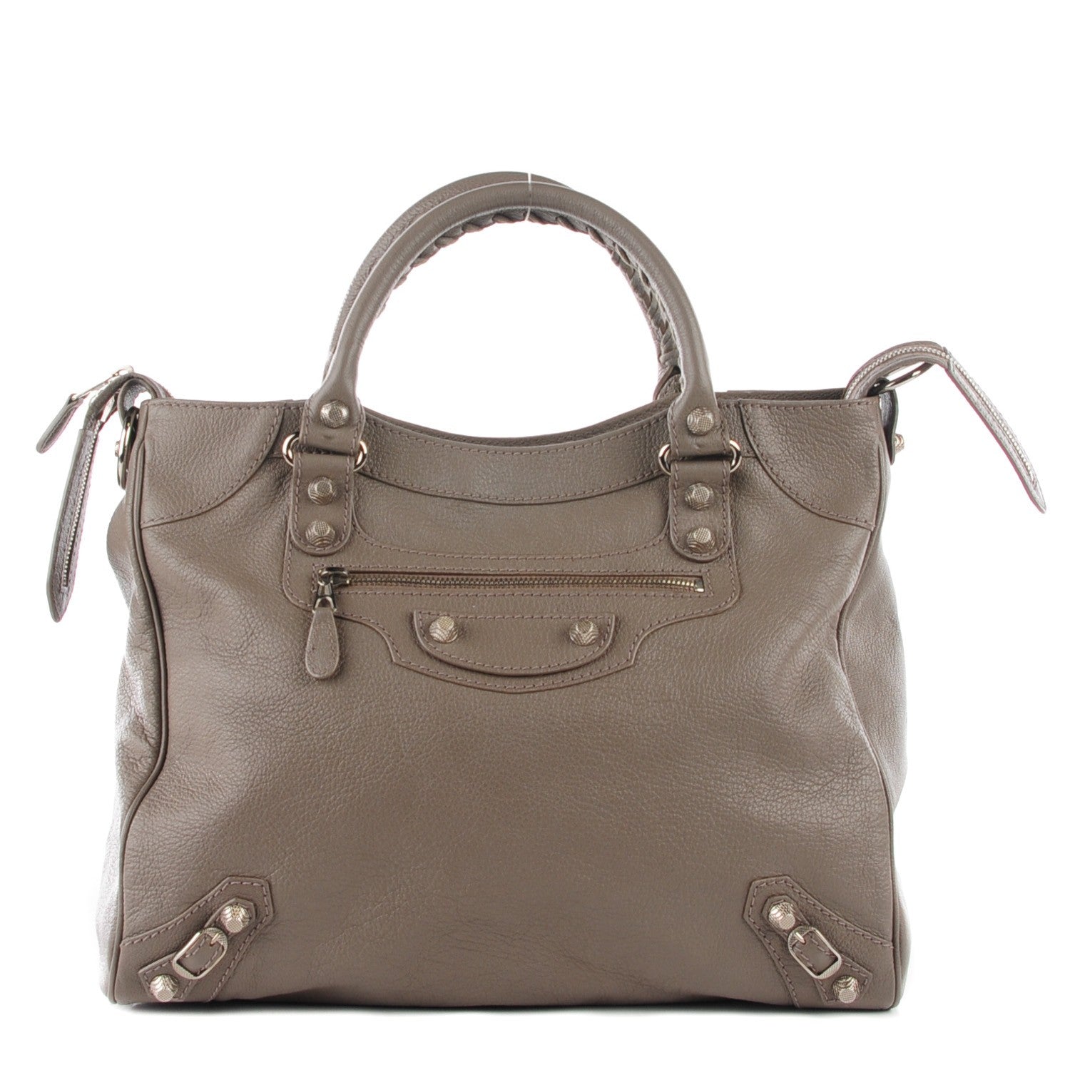 Balenciaga Chevre Giant 12 Silver Hardware Hamilton Velo Gris Poivre 1 of 12
