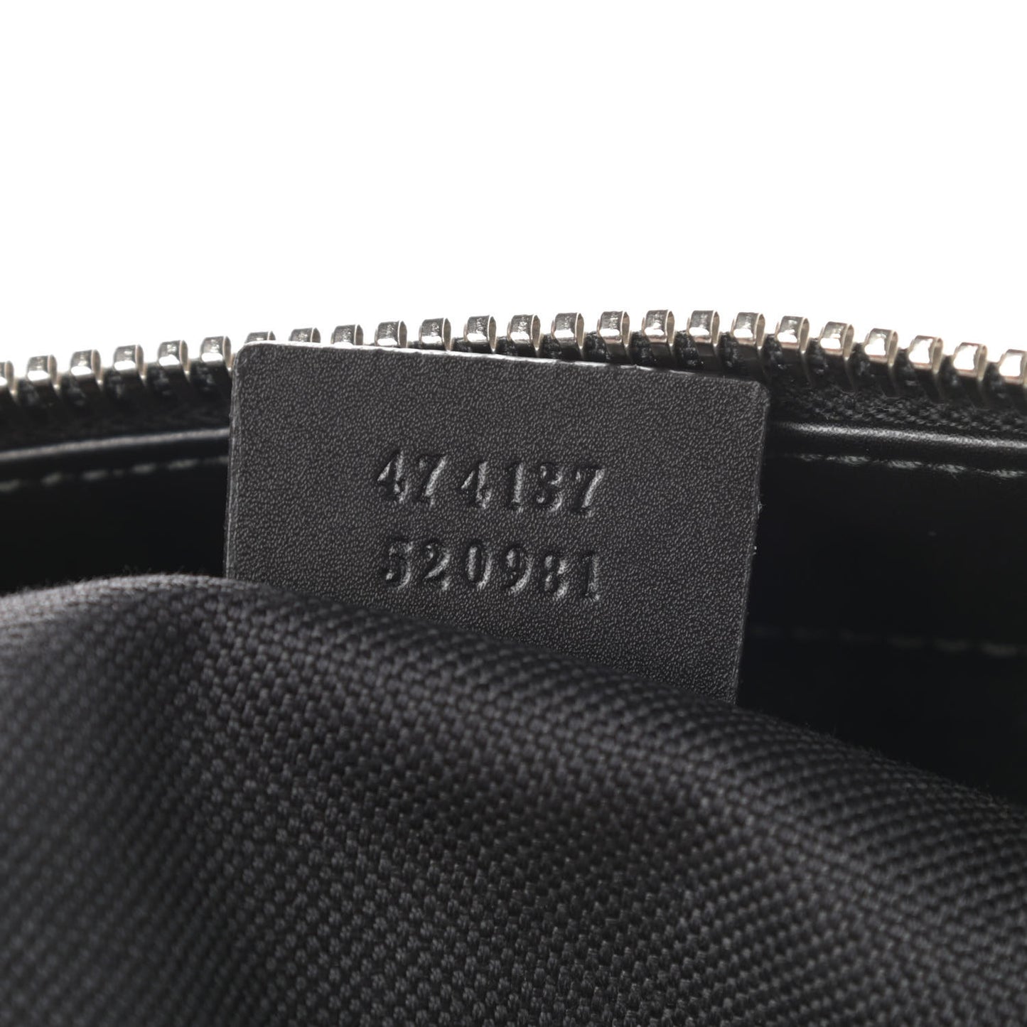 GG Supreme Monogram Appia Calfskin Web Flat Messenger Bag Black Grey