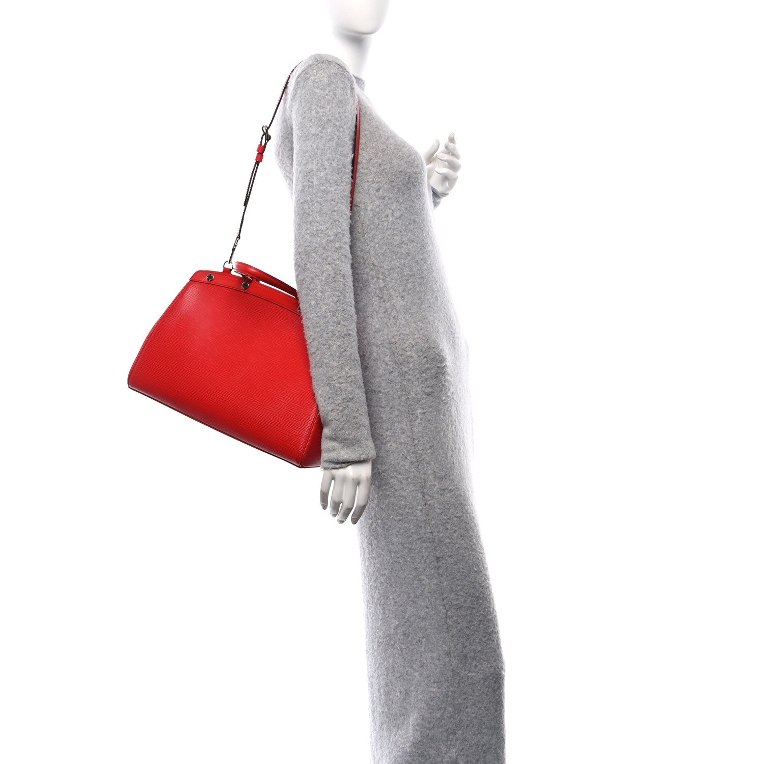 Louis Vuitton Epi Brea MM Carmine 2 of 10