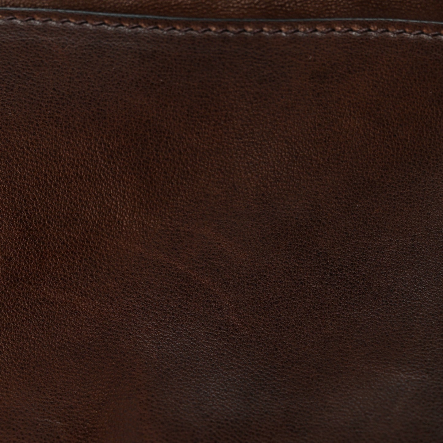 Nappa Utilitaire Shoulder Bag Dark Brown