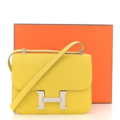 Hermes Epsom Constance 1-24 Lime 14 of 14