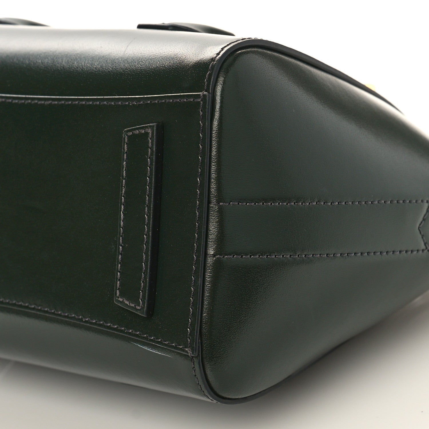 Givenchy Box Calfskin Lock Antigona Shoulder Bag Green Forest 8 of 8