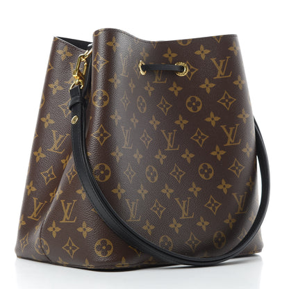 Louis Vuitton Monogram Neonoe MM Black 3 of 11