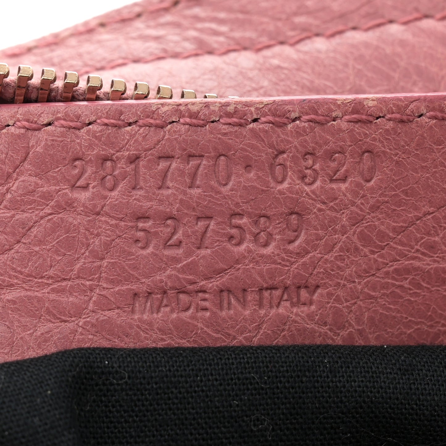 Agneau Giant 12 Rose Gold Hardware City Rose Bruyere