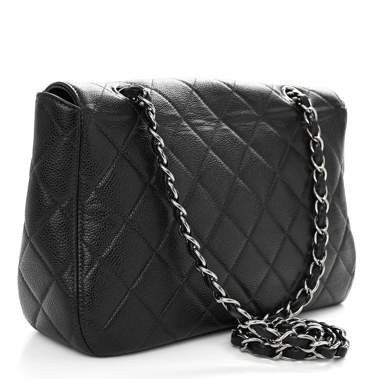 Chanel Caviar Quilted Flap Black 3 of 12