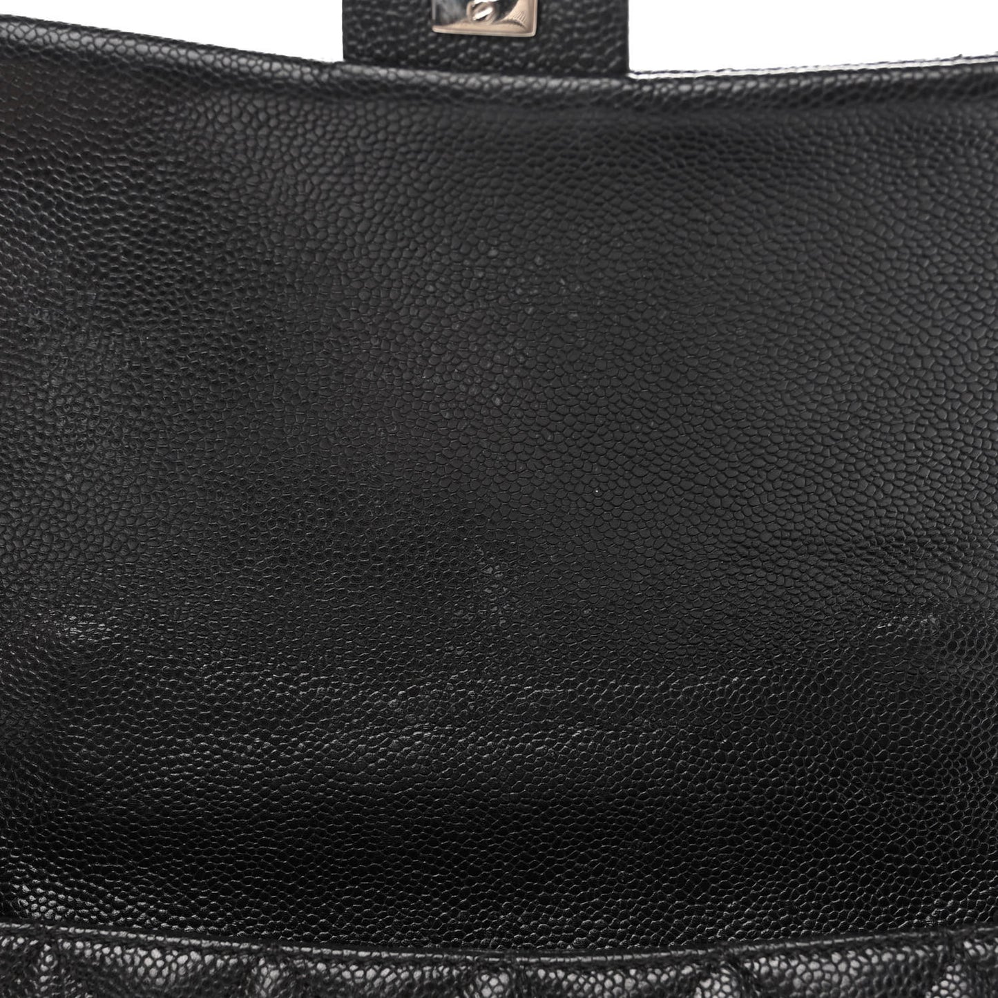 Caviar Quilted Medium Kelly Flap Bag Black