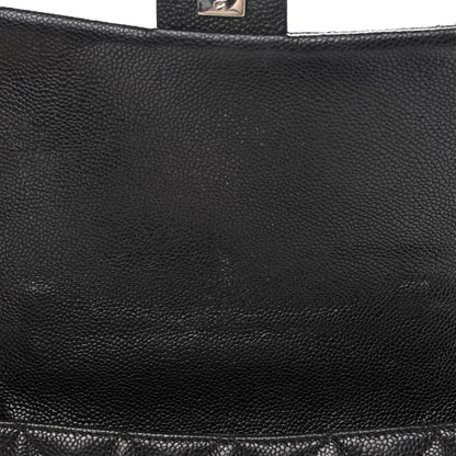 Chanel Caviar Quilted Medium Kelly Flap Bag Black 14 of 14