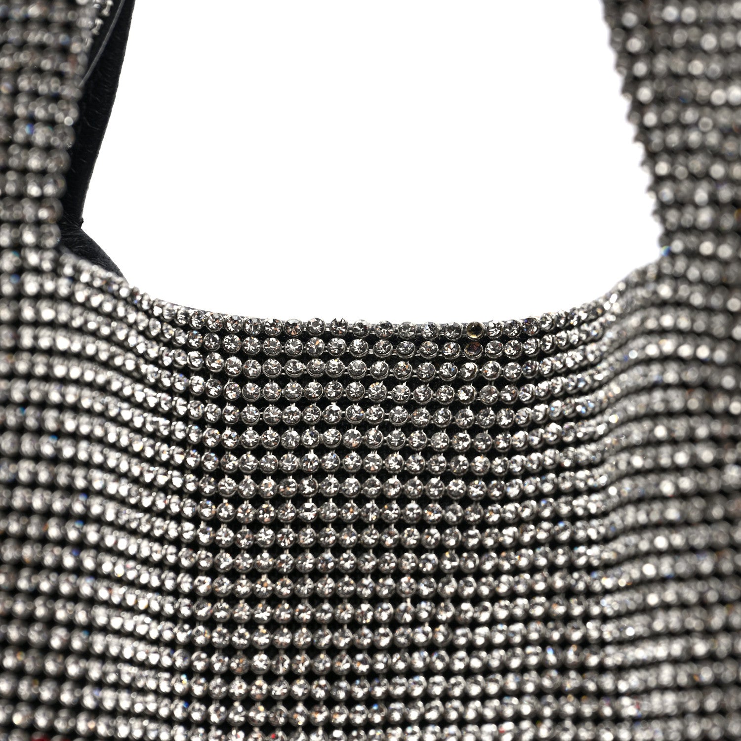 Alexander Wang Crystal Wanglock Mini Shopper Silver 10 of 10