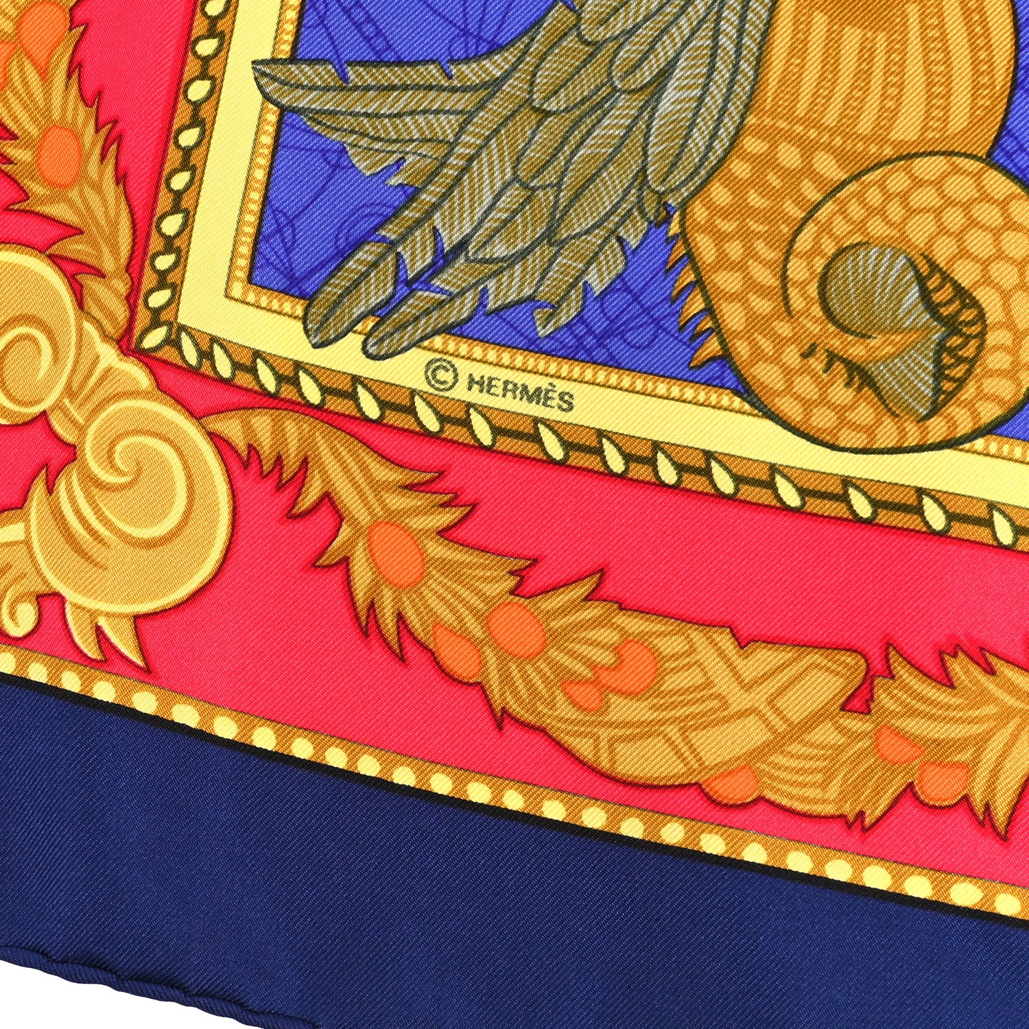 Hermes Silk Les Bissone De Venise Scarf 90 3 of 3