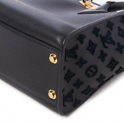 Louis Vuitton Calfskin Monogram Tufting On My Side Black 5 of 8