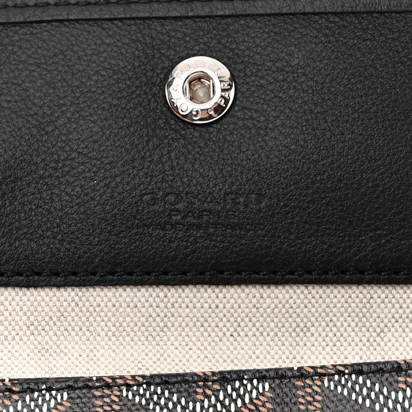 Goyardine Boheme Hobo Black