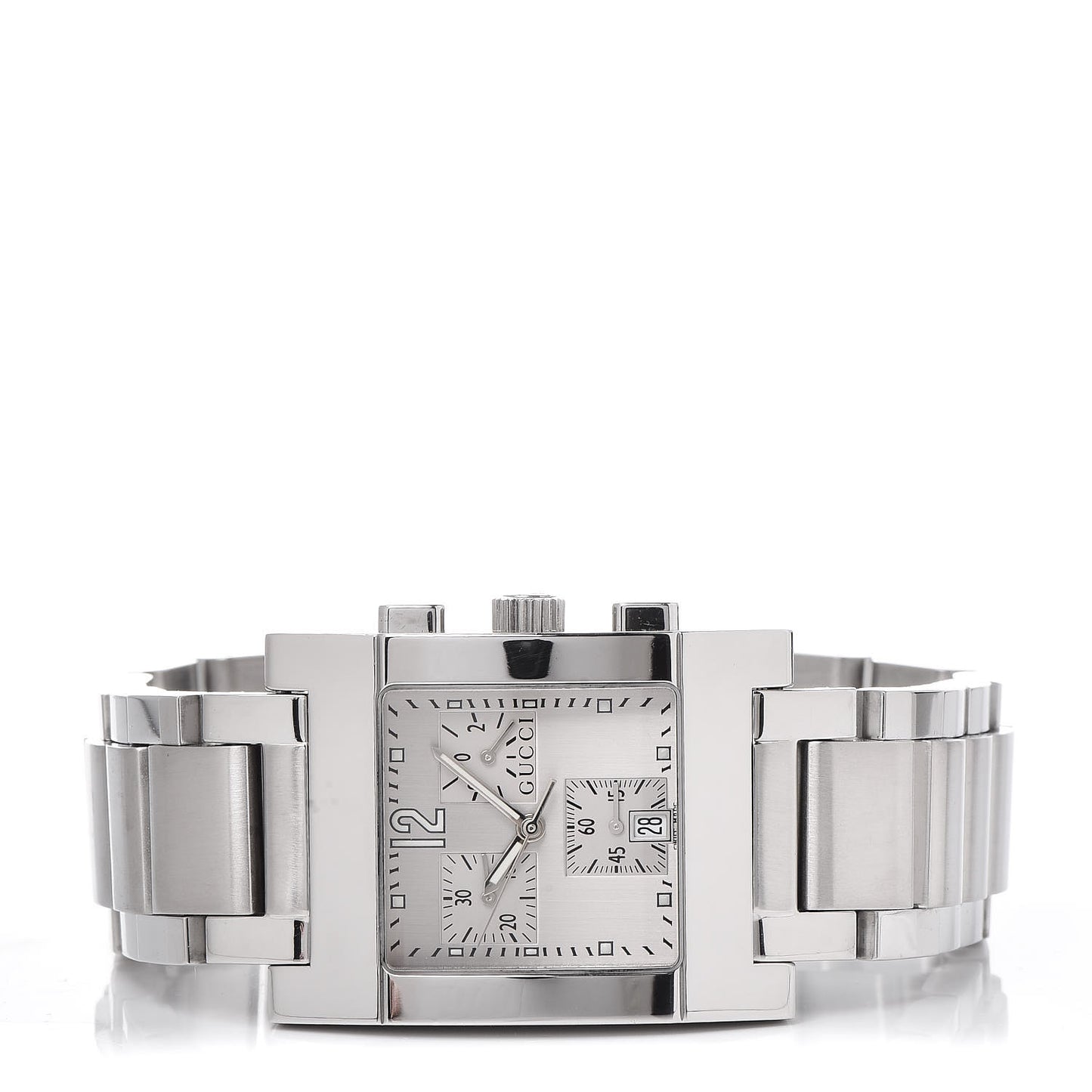 Stainless Steel 32mm Chronograph Quartz Watch