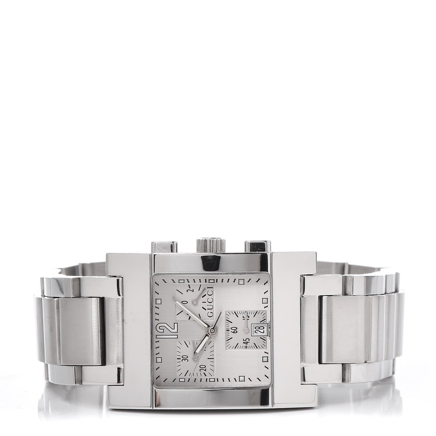 Gucci Stainless Steel 32mm Chronograph Quartz Watch 3 of 5