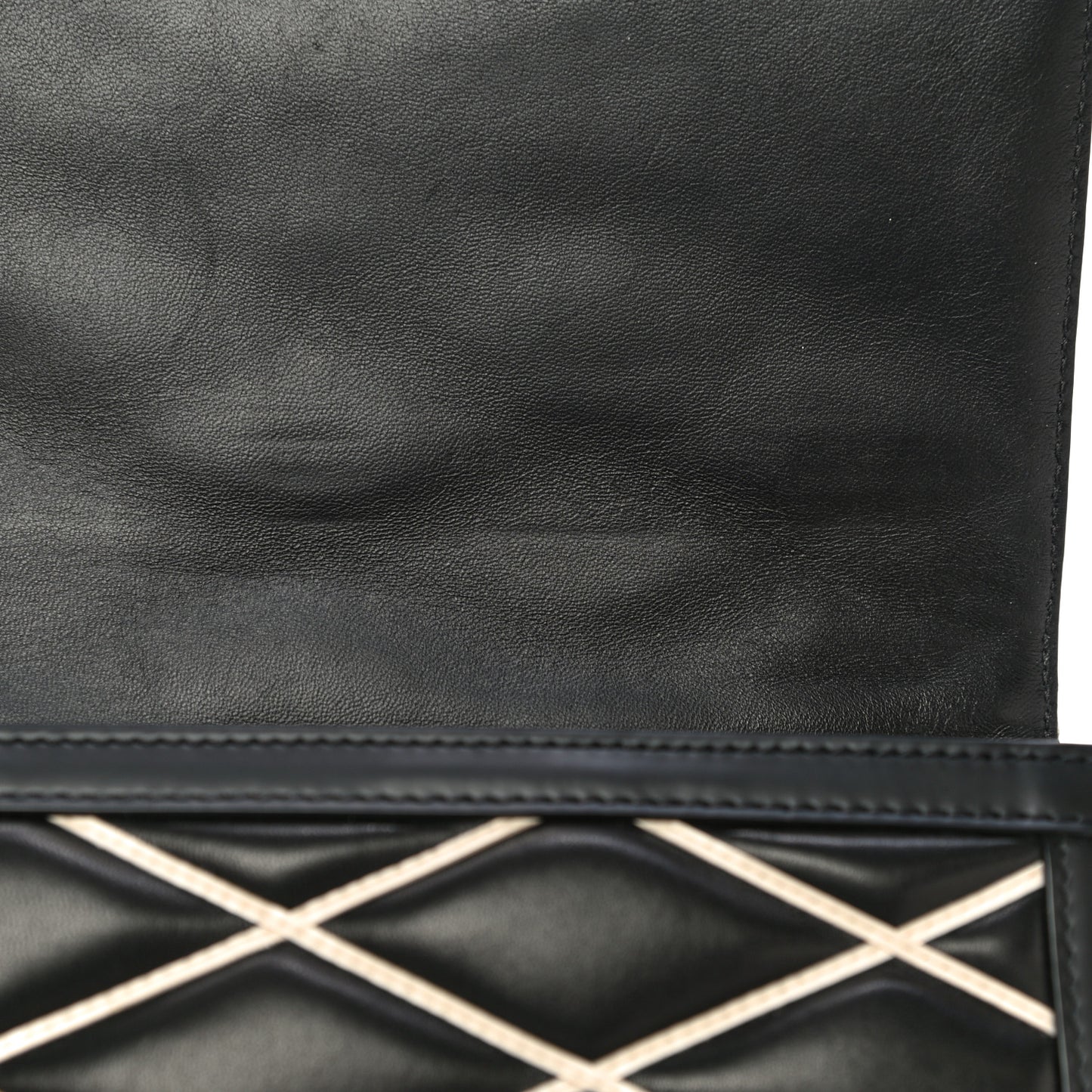 Lambskin Malletage Pochette Flap Black