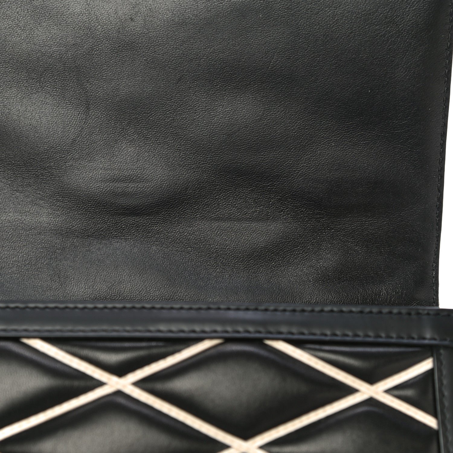 Louis Vuitton Lambskin Malletage Pochette Flap Black 12 of 13
