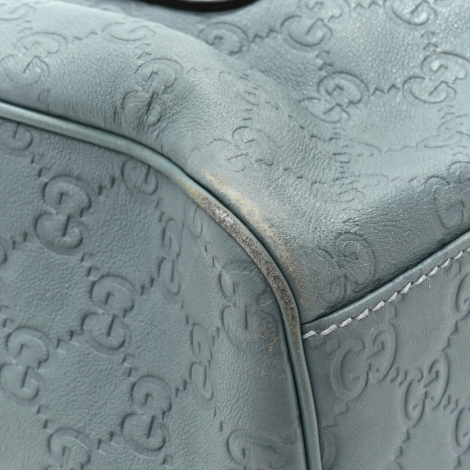 Gucci Guccissima Boston Blue 17 of 20