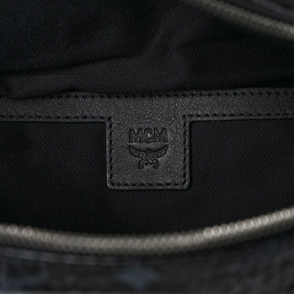 MCM Visetos Small Stark Belt Bag Black 6 of 8