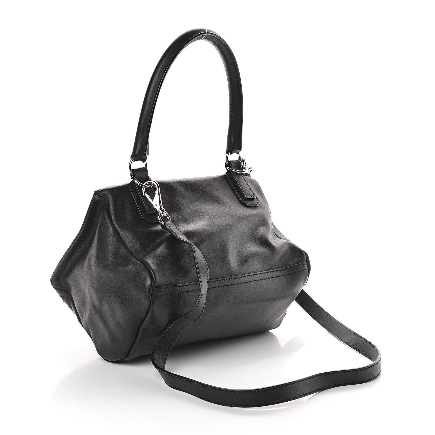Givenchy Calfskin Cross Embellished Small Pandora Black 3 of 9