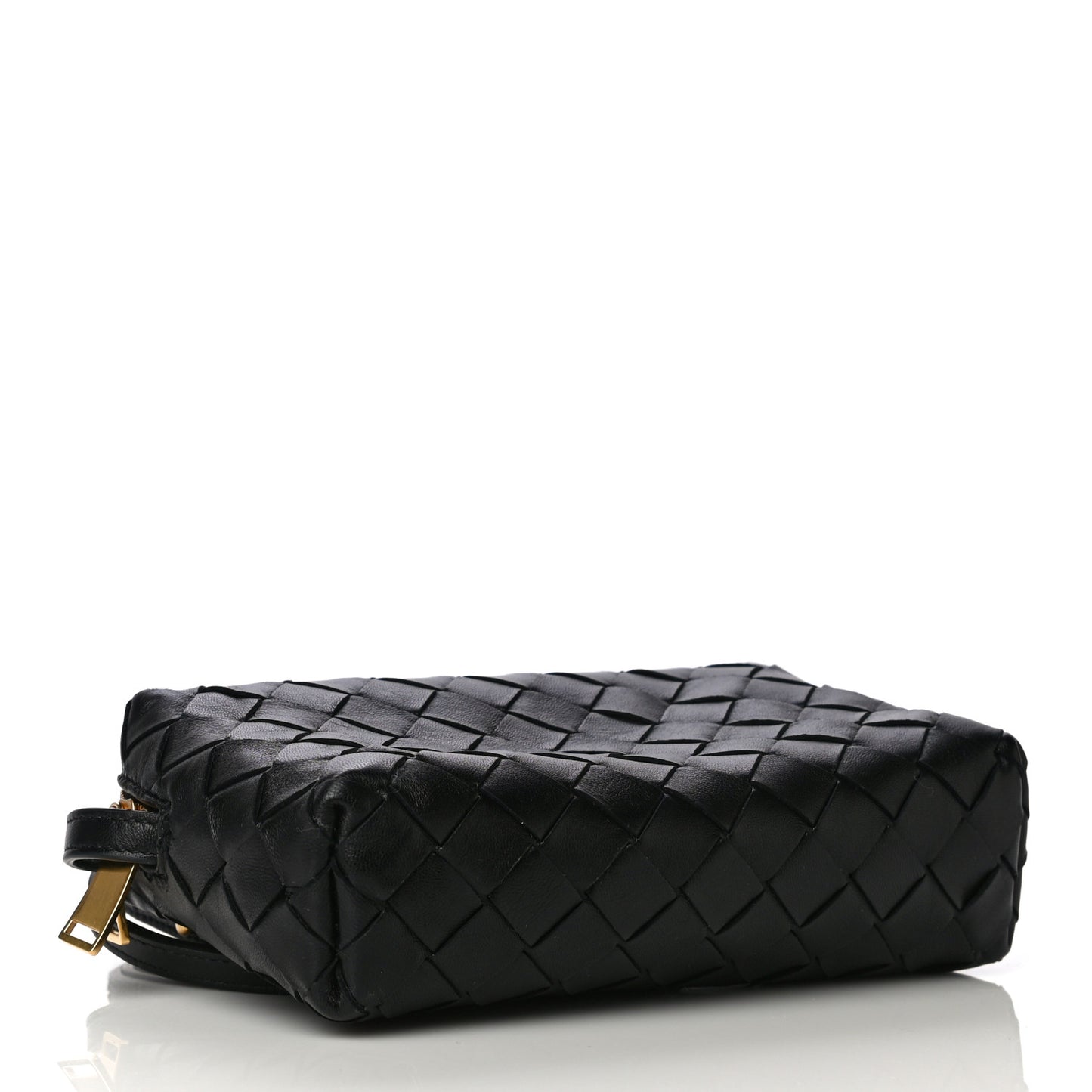 Nappa Intrecciato Mini Crossbody Black