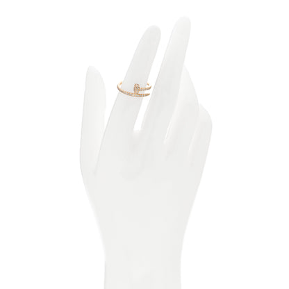 Cartier 18K Yellow Gold Diamond Juste Un Clou Paved Ring 51 5.75 2 of 5