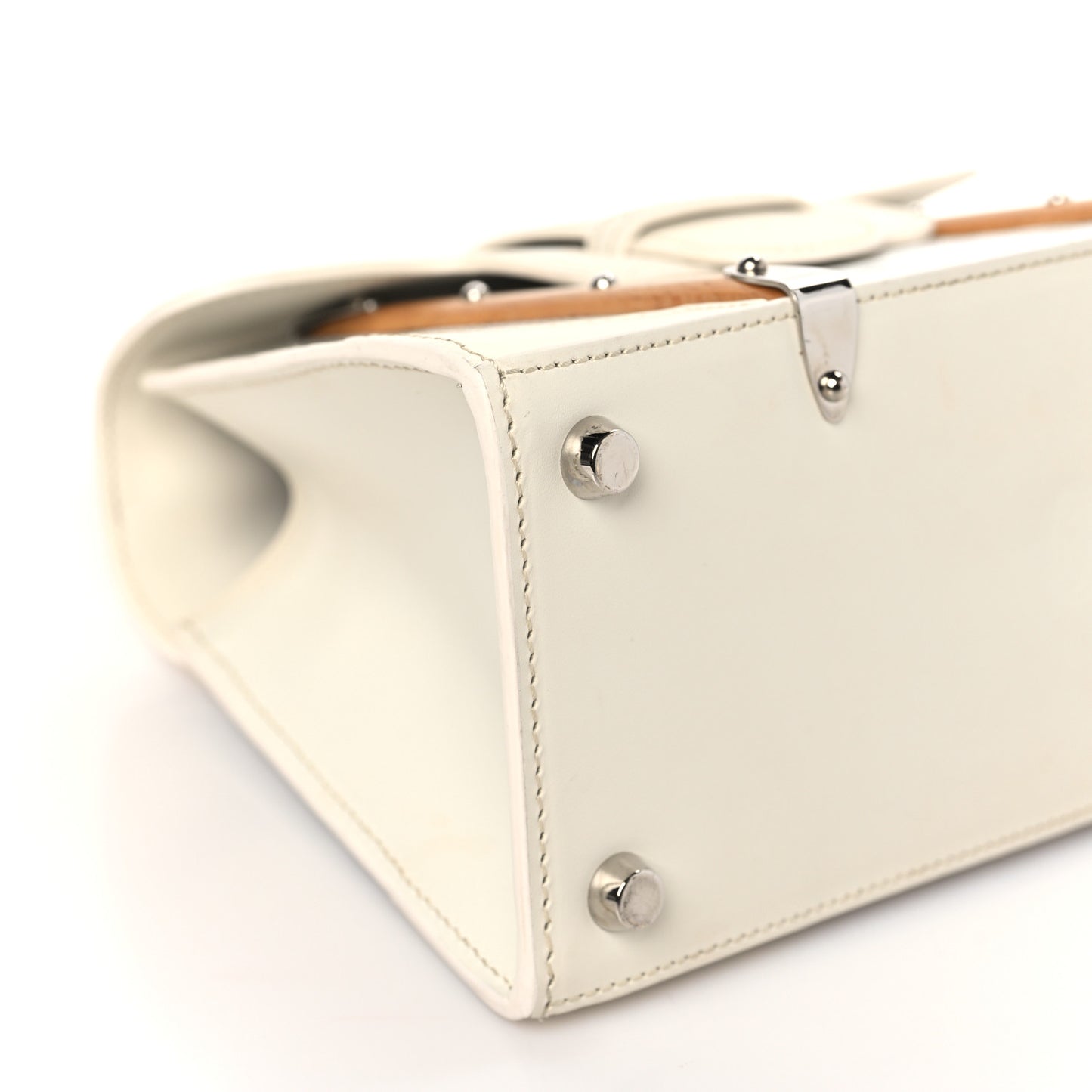Goyardine Structure Mini Saigon White