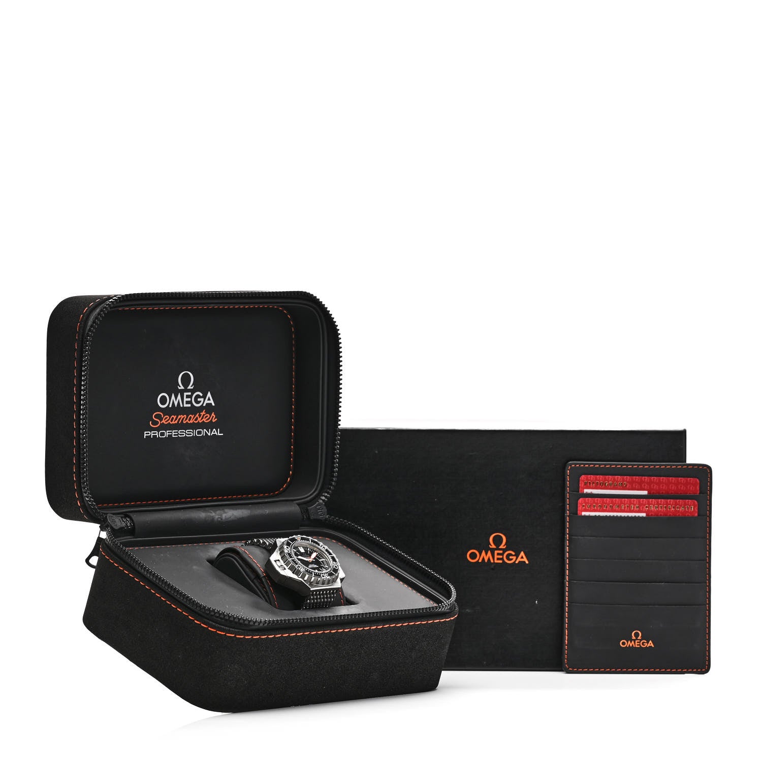 Omega Stainless Steel 48mm Seamaster PloProf Automatic Watch Black 224.30.55.21.01.001 5 of 5