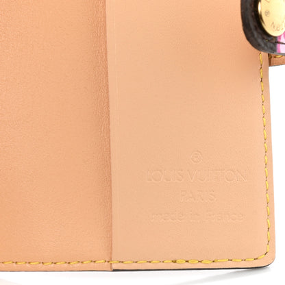 Louis Vuitton Monogram Cherry Blossom Carnet de Bal Mini Agenda Cover Brown 6 of 6