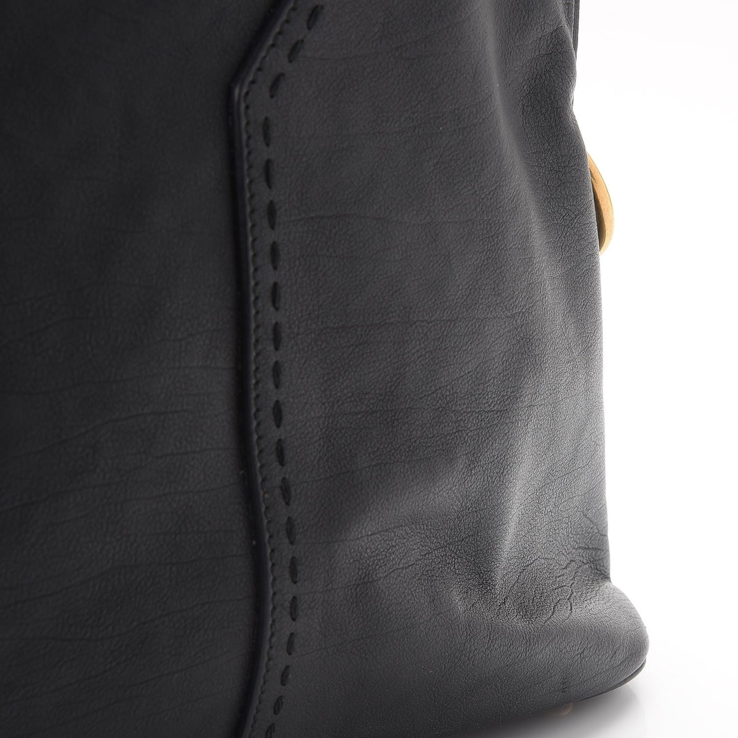 Calfskin Oversized Muse Black