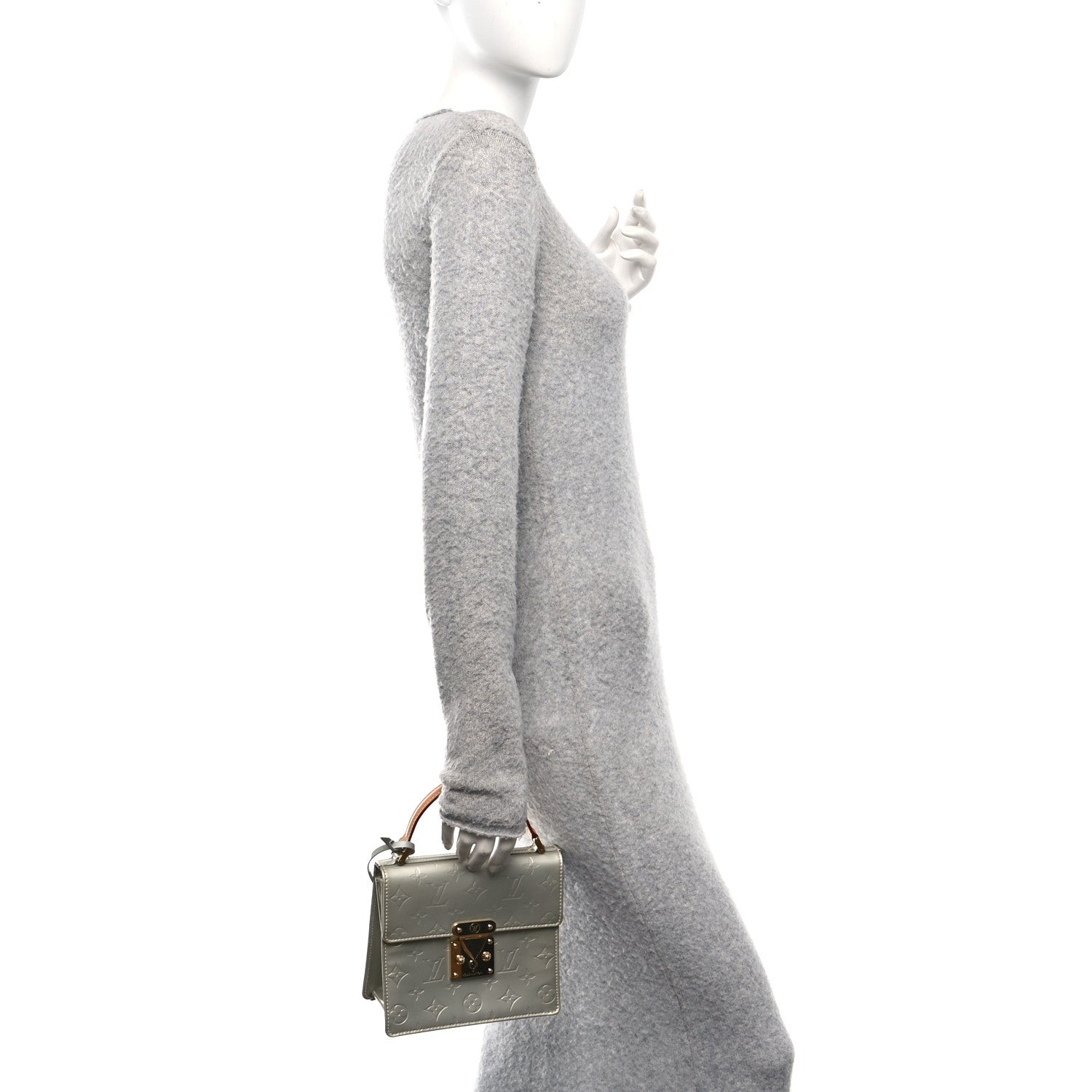 Louis Vuitton Vernis Spring Street Silver 2 of 10