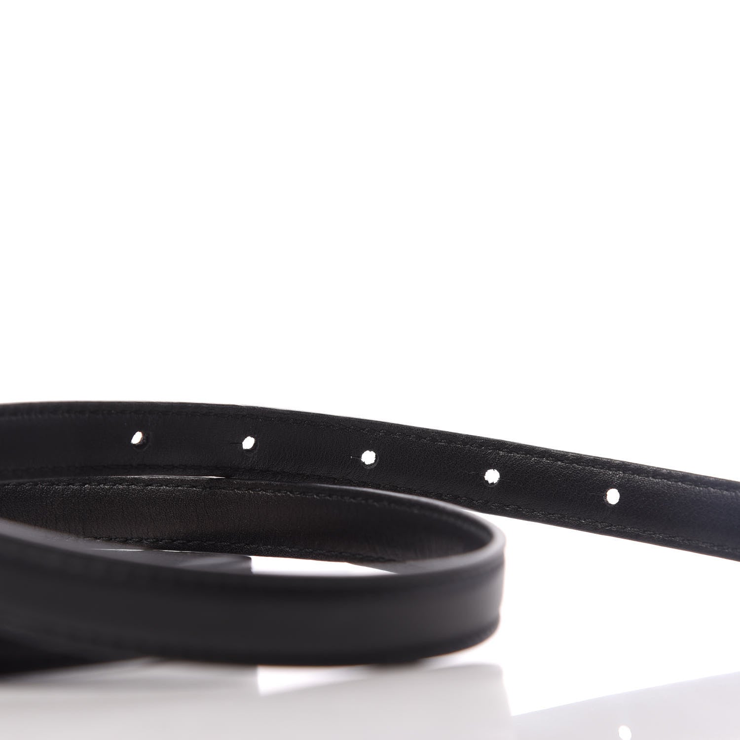 Gucci Moon Calfskin Nickel Interlocking G 20mm Belt 90 36 Black 4 of 6