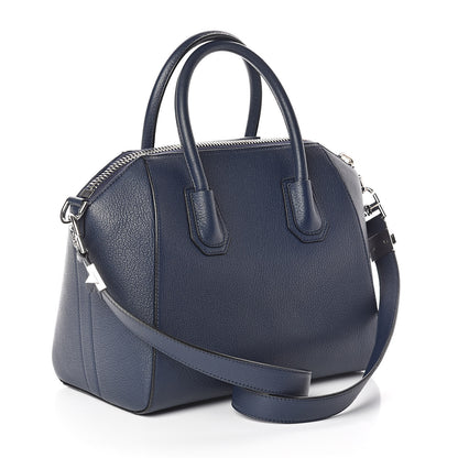 Givenchy Sugar Goatskin Small Antigona Night Blue 3 of 9