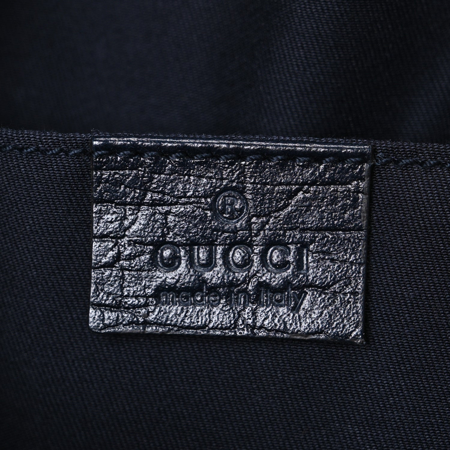 Gucci GG Supreme Monogram Web Small Shoulder Bag Navy 6 of 10
