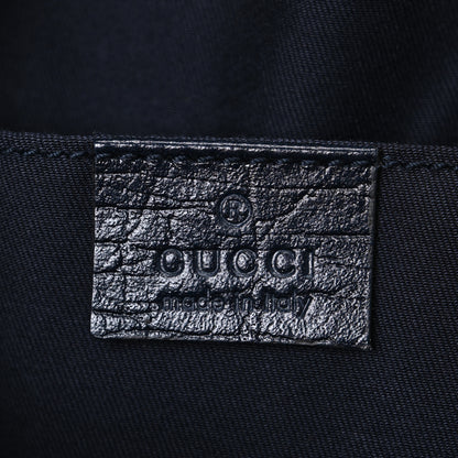 Gucci GG Supreme Monogram Web Small Shoulder Bag Navy 6 of 10