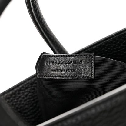 Saint Laurent Grained Calfskin Small Sac De Jour Black 7 of 10