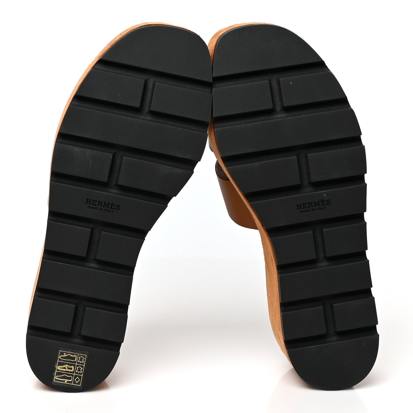 Calfskin Suede Eze 30 Sandals 38 Naturel