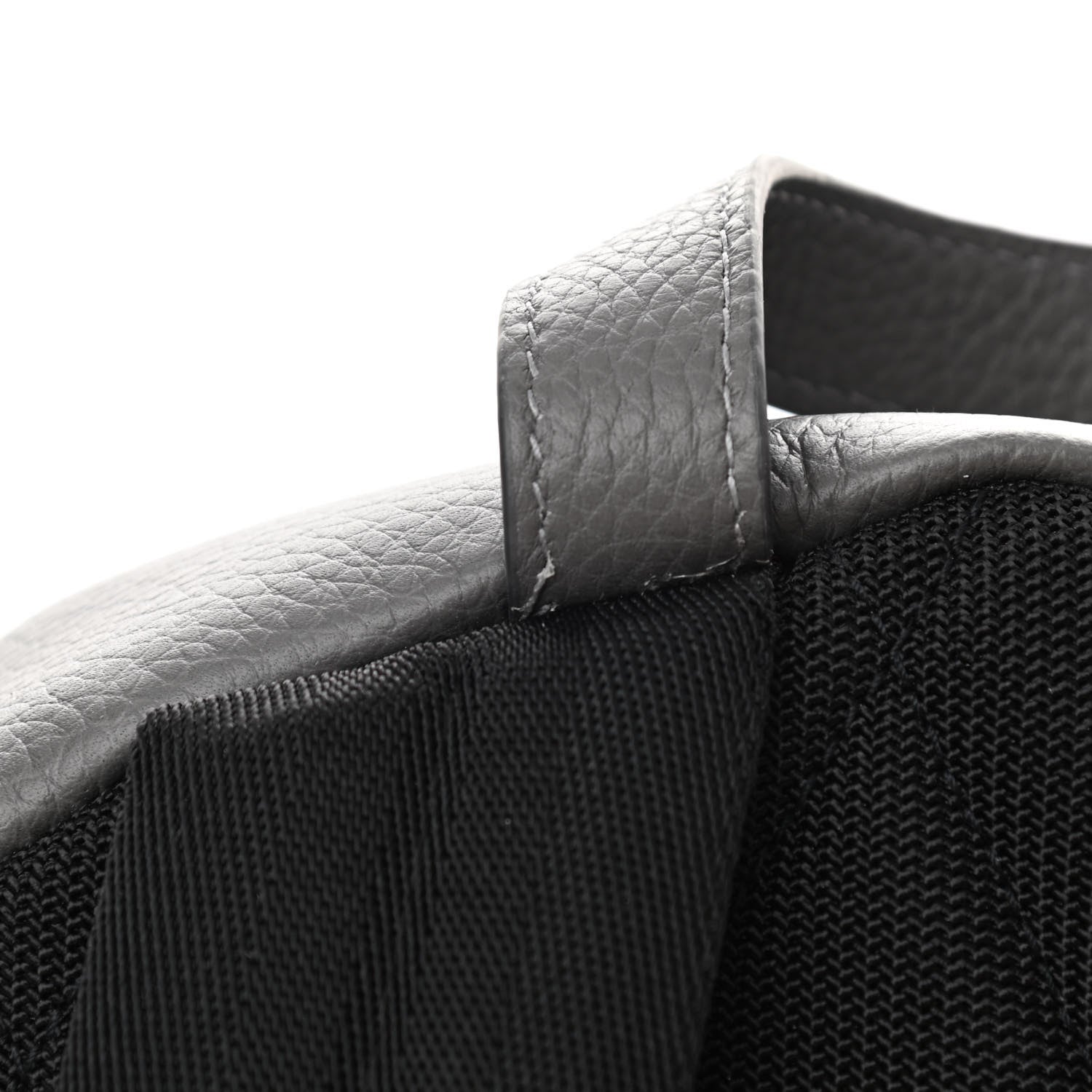 Burberry Calfskin Logo Embossed Backpack Black 15 of 15