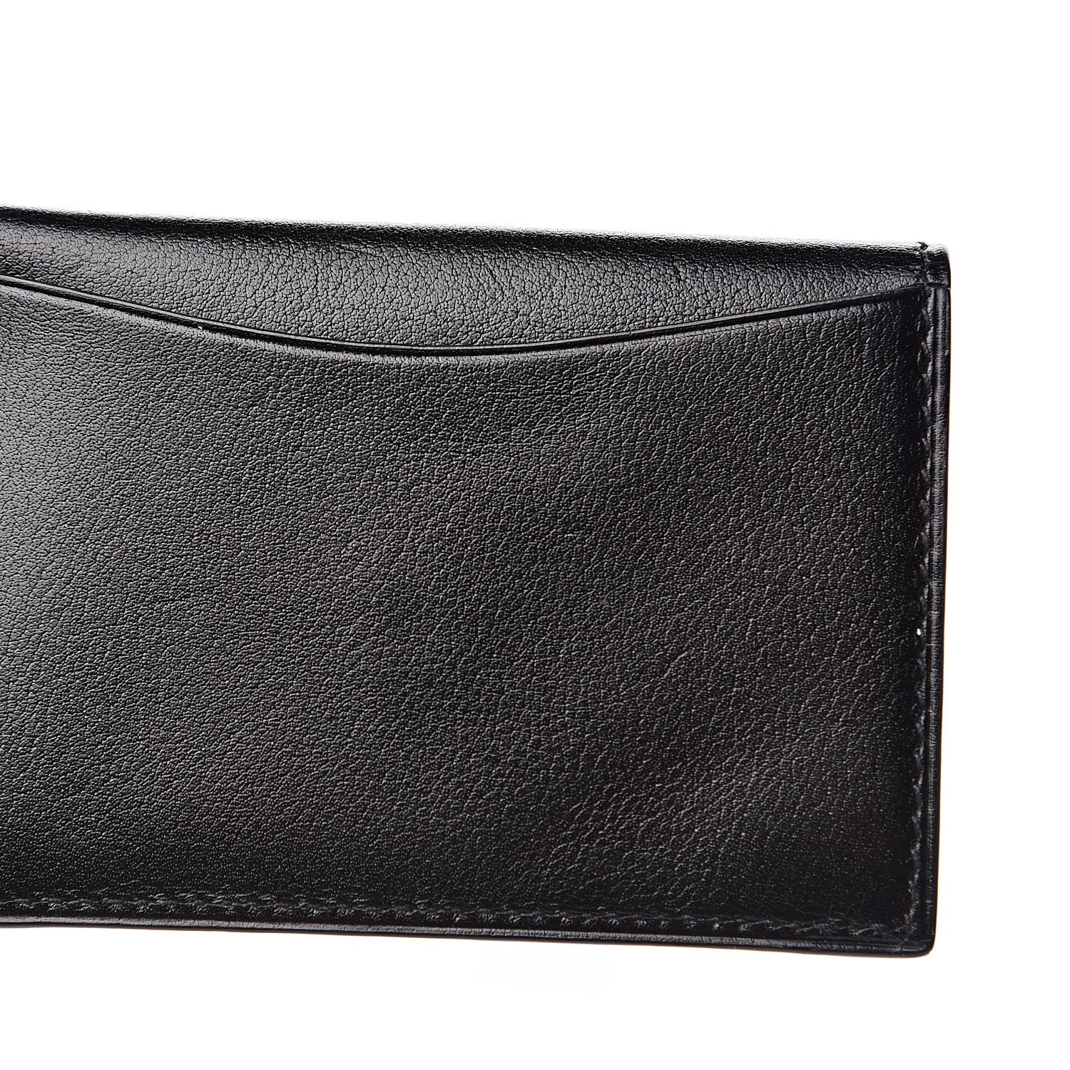 Hermes Box Envelope Card Holder Black 8 of 9